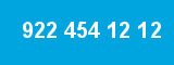 922 454 12 12 922 454 12 12